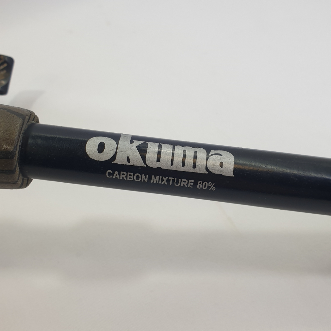 Удочка Okuma, длина 266 см, 80% карбона в составе, катушка Golden Jiu Yang 510. Картинка 2